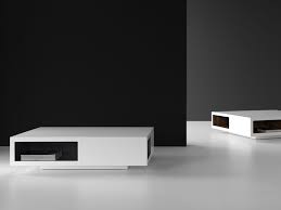 Low Square Coffee Table With Integrated Magazine Rack Vera By Kendo Mobiliario Design Serafin Redondo Coffee Table Square Kendo Morden Living Room