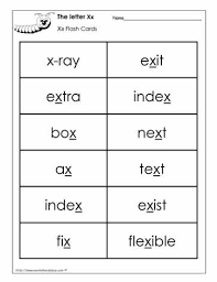 Though most x words are generally uncommon and not often used, here are 10 of the more common x words for kids of kindergarten and. Word Wall Words For The Letter X Worksheets