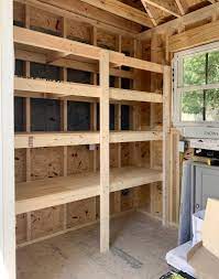 Keep those tools and supplies up off of the floor! How We Organized Our Beach House Shed Two Tips That Helped A Ton Young House Love