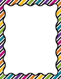 Digital Paper 8 5 X 11 Border Frame Paper Taste The Rainbow Huge Scrapbook Frames Borders For Paper Boarders And Frames