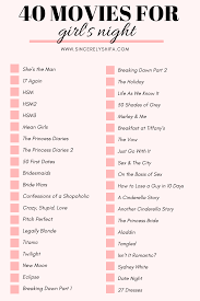 40 Movies For Girl S Night Girls Night Movies Good Movies To Watch Movies To Watch Teenagers
