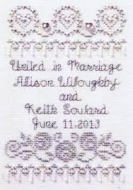 We have also included charted antique samplers from the csg collection in our download store. United In Marriage Cross Stitch Pattern By Stoney Creek