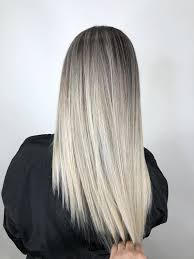 Perfect dark roots for blonde hair tutorial | supernova hair. Platinum Blonde Balayage Ombre In 2020 Blonde Hair With Roots Ombre Hair Blonde Black Roots Blonde Hair