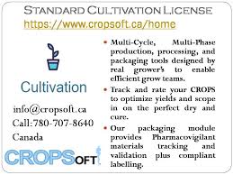 Cropsoft Was Intended To Maintain Your Whole Business Standard Cultivation License Has An Expansive Particular Impression Wi Tool Design Standard Optimization