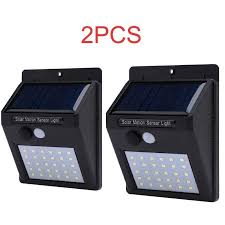 300w led solar street wall light pir motion sensor outdoor lamp + control remote. Waterproof Ip65 30 Led Solar Light Bulb Garden Light Outdoor Wall Sense Solar Lamp Wall Light Overstock 25477329