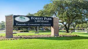 The florists near forest park cemetery experience a wonderful and diverse number of wreaths, arrangements, and baskets to help communicate your sympathy for the family. Forest Park Lawndale Funeral Home Forest Park Lawndale Funeral Cremation Cemetery
