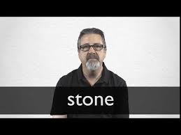 Set in stone, carved in stone (adj) no longer changeable the agreement is not yet set in stone Stone Synonyms Collins English Thesaurus