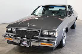1986 Buick Regal T Type Turbo 1987 Buick Grand National Buick Grand National Buick