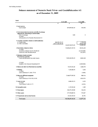 Accounts of other banks and financial institutions can be added by entering the respective access details. Fillable Online Balance Statement Of Deutsche Bank Privat Und Gesch Ftskunden Ag Fax Email Print Pdffiller