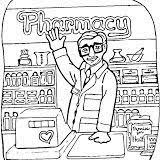 Each book contains a collection of 16 coloring sheets and puzzles that teach children what happens at the pharmacy, how prescriptions work, and important medicine safety tips. Pharmacy Coloring Pages Coloring Pages Pharmacy Coloring Pages For Kids