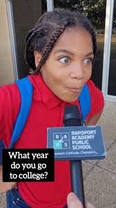 Learn about the Rapoport Academy Chant and hear students tell when they go  to college! (well, most of them know! 🤔😉), #RAPSRavens  #WhenDoYouGoToCollege