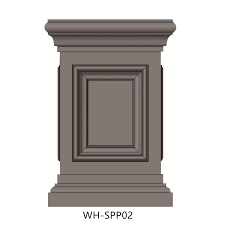 Cemented pillar elevation with concrete moulding design and crown blow up detail. Garden Decoration Abs Plastic Roman Column Mold Cement Pillar For Sale Buy Roman Column Mold Decorative Pillars For Homes Cement Pillars Design Product On Alibaba Com