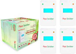 With this pest repellent, it guarantees that your house will never be ruined by any kind of insect. Pest Soldier Set Of 4 Ultrasonic Pest Repeller For Insects Rats Cockroaches Spiders Flies Device For Home Office Warehouse Hotel Buy Online In Guernsey At Guernsey Desertcart Com Productid 46945996