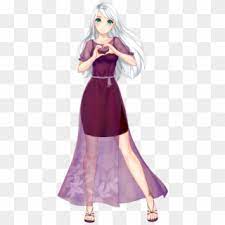 Consequently, his eyebrows and eyelash are white too. Anime Girl With White Hair And Green Eyes Wearing A Beautiful Anime Girl With White Hair Clipart 218566 Pikpng