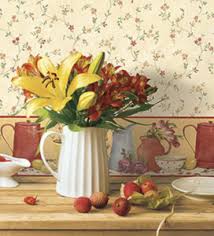 Welcome to the land of unlimited desig think what atmosphere you want to create in your kitchen and is decor style. Country Style With Kitchen Wallpaper Totalwallcovering