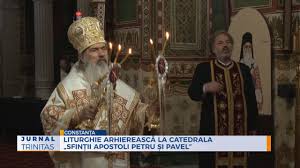 Insă, a vorbi după vrednicie despre sfintii apostoli petru si pavel, acesti mari stilpi ai bisericii lui hristos, este cu neputintă pentru. Liturghie ArhiereascÄƒ La Catedrala SfinÈ›ii Apostoli Petru È™i Pavel Youtube