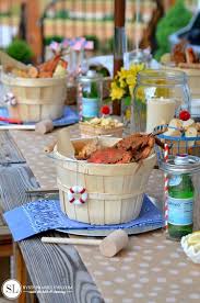Find the right party decorations. Seafood Party