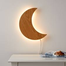 Crescent Moon Wall Light Wall Lights Bedroom Kids Room Lighting Wall Lights