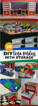 28 Lego Tables With Storage For Huge Lego Fans Lego Table Diy Lego Table With Storage Lego Storage Solutions