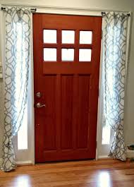 These are great for letting in natural light. Diy Side Light Curtains Front Doors With Windows Front Door Curtains Curtains Window Treatments