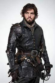 Athos Musketeers Leather Shoulder Single Made On Order Character Outfits Leather Armor Fantasy Clothing