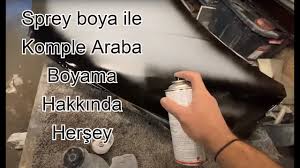 Oluşan çizikleri de eski ince su zımparası ile düzledim. Sprey Boya Ile Araba Boyanir Mi Otopark Com Surucunun Adresi