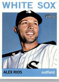 2013 Topps Heritage #195 Alex Rios