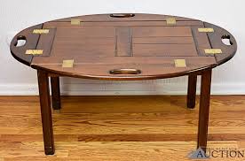 Favorite this post aug 7 schnadig coffee table Vintage The Bombay Company Butler Tray Table Hibid Auctions