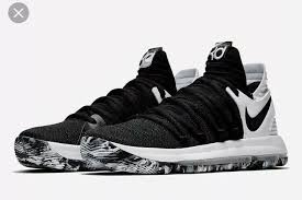 Basketball Shoes For Girls Nike Black And White Nike Kd 10 Playoffs Kids Gs Youth 7y Wmns 8 5 Shoes Oreo White 918365 008 Rare Fashion Cl Girls Basketball Shoes Kd Basketball Shoes Womens Basketball Shoes