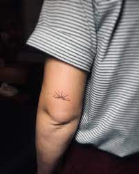Tiny Sunrise Sunshine Tattoo Tattoo Mini Tattoo Klein