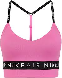 NIKE Športová podprsenka 'INDY AIR GRX BRA' ružová / čierna značky Nike -  Lovely.sk