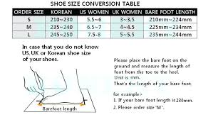 korean shoe size sizes to us james karantonis