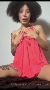 Shweetie pink lingerie solo