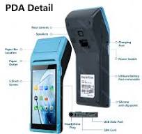 Handheld Smart Data Terminal with Integrated Printer PDA Secondary  Development
