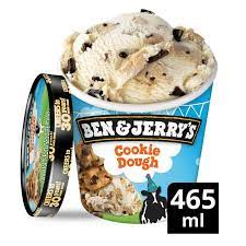Ben Jerry S Ice Cream Cookie Dough 465ml Sainsbury S