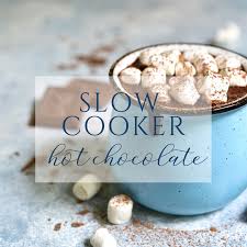 Easy Slow Cooker Hot Chocolate Sweet Humble Home Recipe Crockpot Hot Chocolate Hot Chocolate Recipe Easy Crock Pot Hot Chocolate Recipe