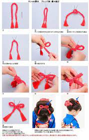 鹿の子 かのこ ちんころ結び方 成人式七五三かんざし 髪飾り本舗 paypay残高が使える もらえる ネット通販 yahoo ショッピング 753 女の子 3歳 髪型 七五三 ヘアスタイル 女の子 七五三 ヘアスタイル