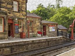 Goathland Railway Station Train Station From Harry Potter Puzzle For Sale By Patricia Hofmeester In 2021 Train Station Old Train Station Railway Station