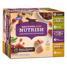 Buying the right dog food is essential to keep your dog healthy, happy and full of energy. Rachael Ray Nutrish Natural Hearty Recipes Variety Pack Wet Dog Food 8 Oz Pack Of 6 Petco