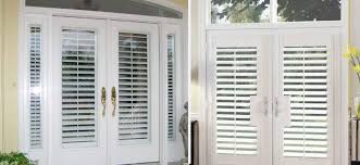 To add the perfect finishing touch, dress your french doors with blinds from the extensive selection available from swift direct blinds. Plantation Shutters For French Doors In Every Home Zebrablinds