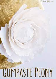 Use our gumpaste flowers for your cake decorating needs. How To Make A Gumpaste Peony And 11 Edible Flowers Ashlee Marie Real Fun With Real Food