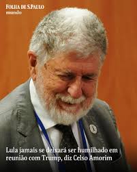 Assessor especial da Presidência disse à Folha que governo americano não é  contra telefonema entre líderes. Trump falou em 'excelente química' na  Assembleia-Geral da ONU, e Itamaraty trabalha para viabilizar encontro.  📲Leia