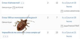 We did not find results for: Bug Sur Le Site Du Cpf Moncompteactivite Gouv Fr