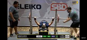 Derick Vázquez 95 kilos de bench press, Push and pull Nacional 💪🏻