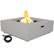 If you like the look of these angular lava rocks alone, they're an affordable way to fill a fireplace. Sunnydaze Contempo Outdoor Propane Gas Fire Pit Bowl With Weather Resistant Durable Cover And Lava Rocks 34 Square Target