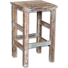 Discover prices, catalogues and new features. Reclaimed Wood Bar Stool Loraine Distressed Country Vintage Home