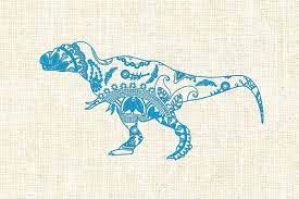 Download Free Mandala Dinosaur Svg Dxf Png Eps Ai Crafter File