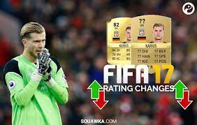 Info ovr pot gro age $ sm wf wr pac sho pas dri def phy bs igs ; 2 The 10 Players Whose Fifa 17 Ratings Need To Be Changed Downgrade Loris Karius Squawka Football Scoopnest