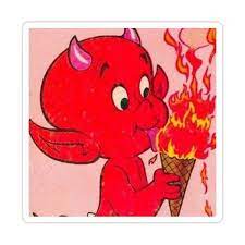 Pin On Bullet Journal Prints Изображение aesthetic devil cartoon pfp. pinterest