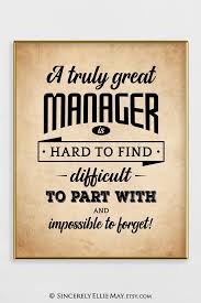 Great Male Manager Quote Gifts Office Manager Appreciation Printable Thank You Vintage Parchment Wall Art For Men You Print 40580 In 2020 Manager Quotes Gift Quotes Appreciation Printable